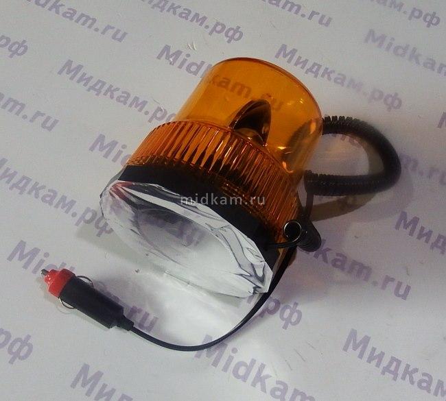 Маяк проблесковый 24V (на магните, с прикуривателем) Маяк проблесковый 24V (на магните, с прикуривателем)